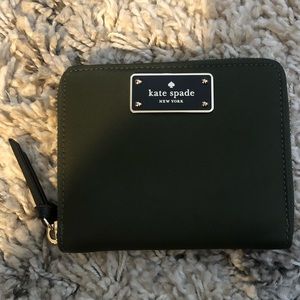 Kate Spade Green Nylon Wallet